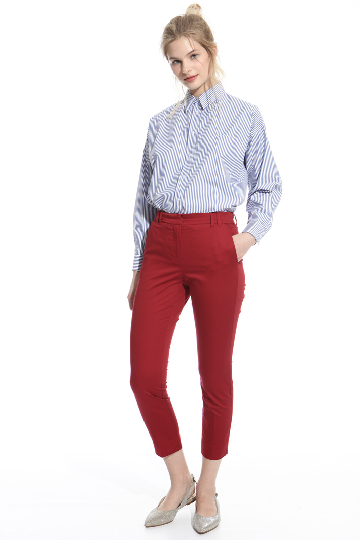 Lightweight satin trousers Intrend Lightweight satin trousers Intrend