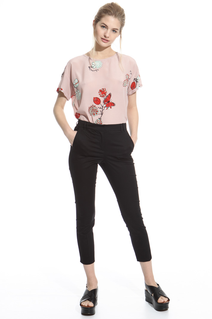 Lightweight satin trousers Intrend Lightweight satin trousers Intrend