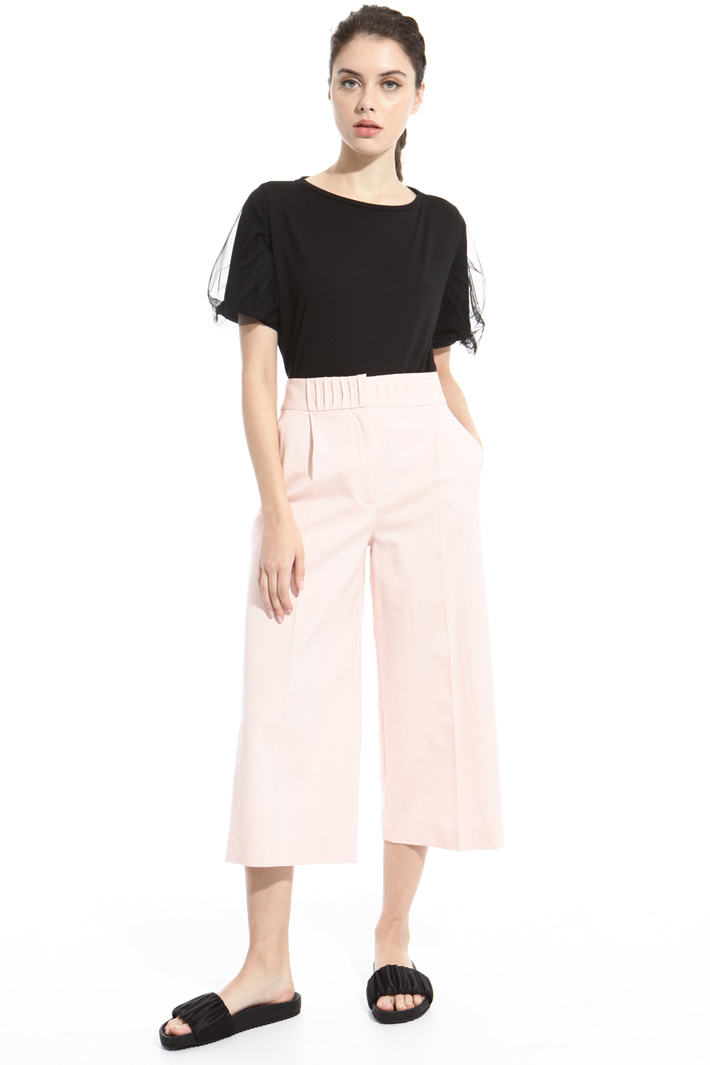Cropped faille trousers Intrend Cropped faille trousers Intrend