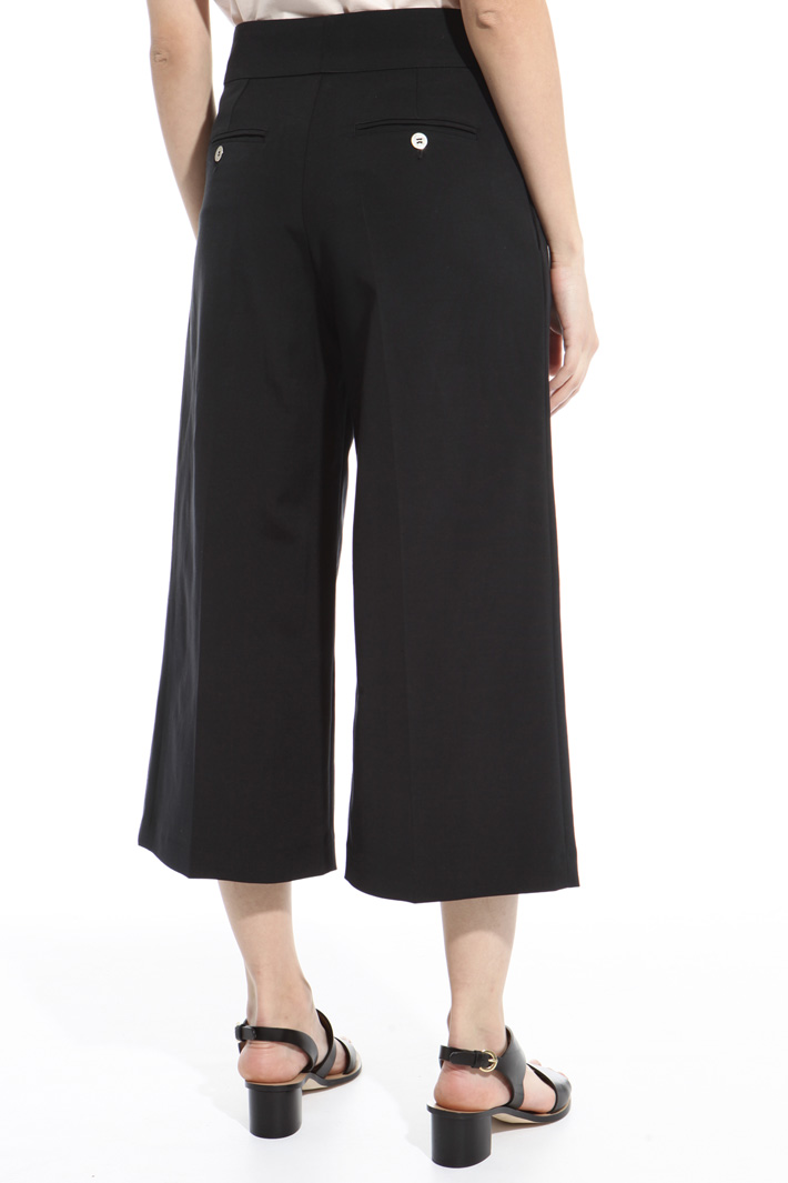 Cropped faille trousers Intrend Cropped faille trousers Intrend