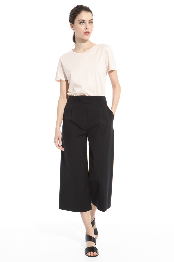 Cropped faille trousers Intrend Cropped faille trousers Intrend