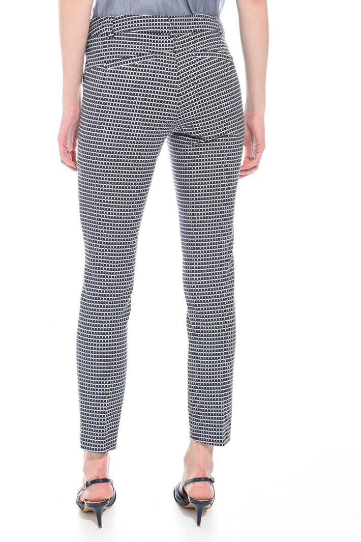 Pantalone aderente jacquard Intrend Pantalone aderente jacquard Intrend