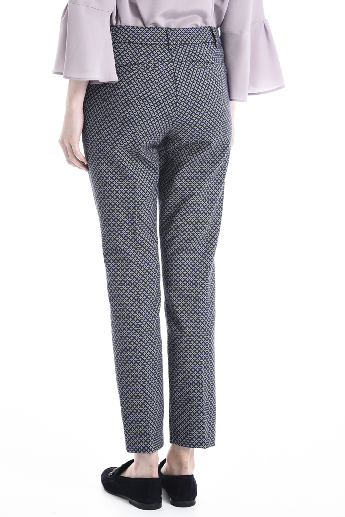 Pantalone aderente jacquard Intrend Pantalone aderente jacquard Intrend