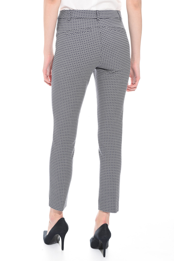Pantalone aderente jacquard Intrend Pantalone aderente jacquard Intrend