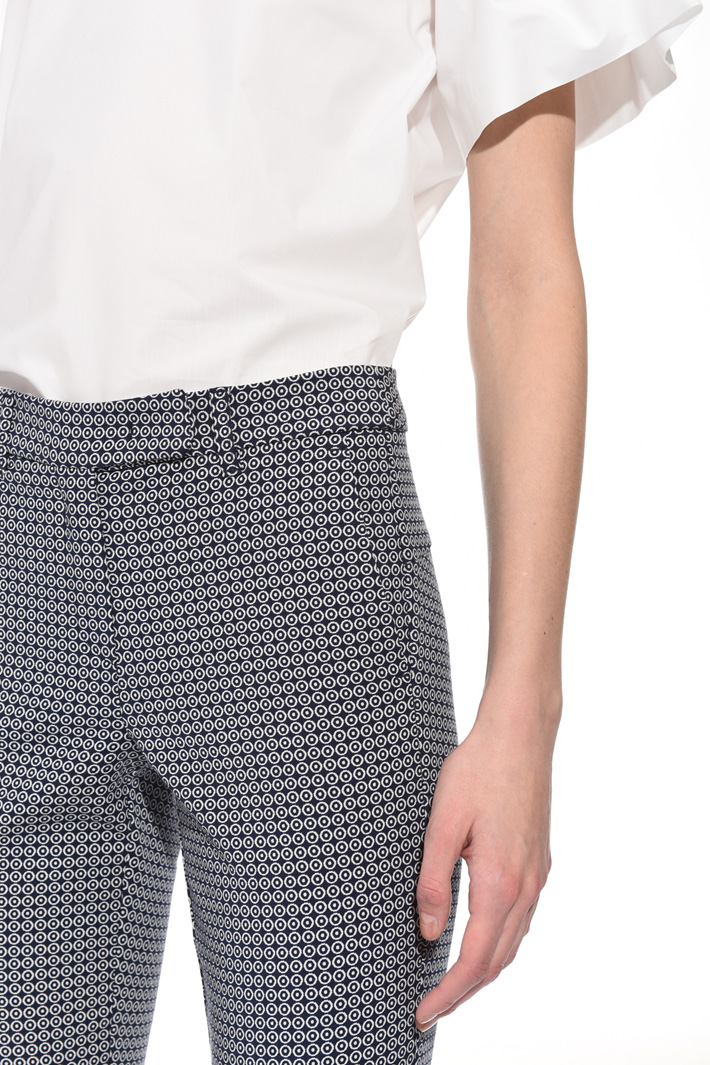 Pantalone aderente jacquard Intrend Pantalone aderente jacquard Intrend