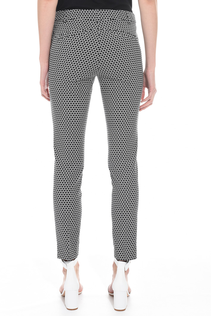 Pantalone aderente jacquard Intrend Pantalone aderente jacquard Intrend