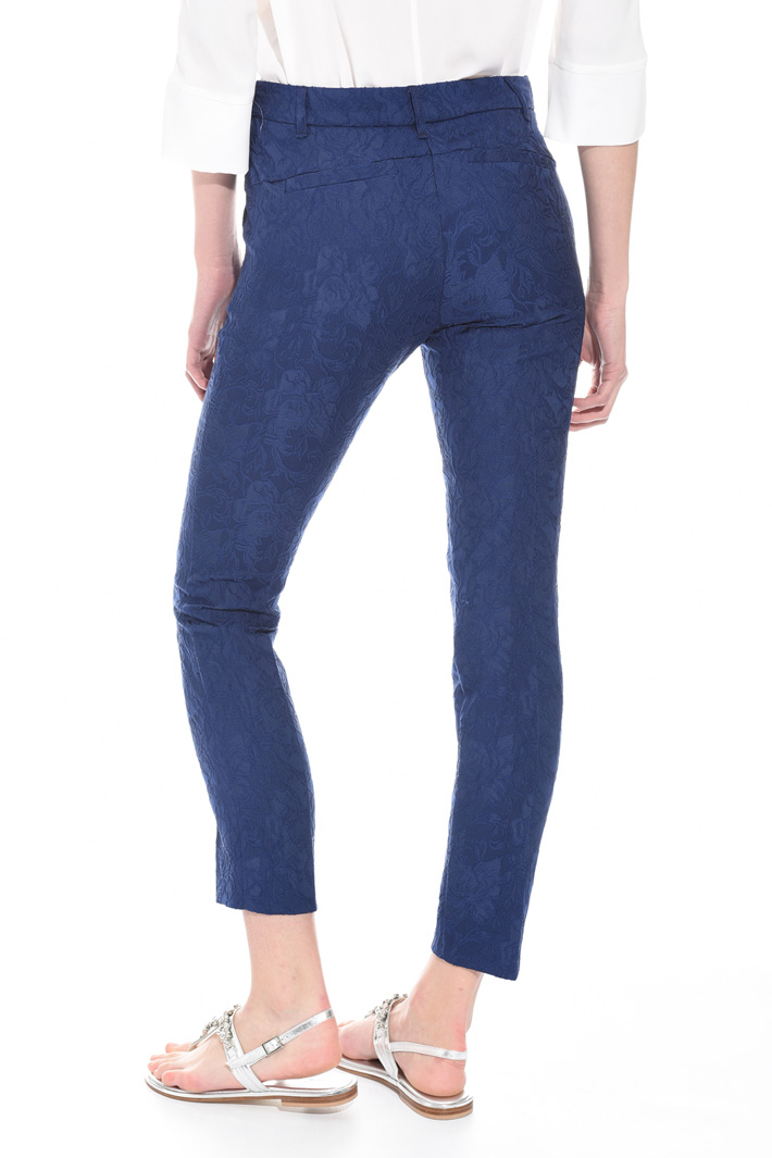 Pantalone aderente jacquard Intrend Pantalone aderente jacquard Intrend