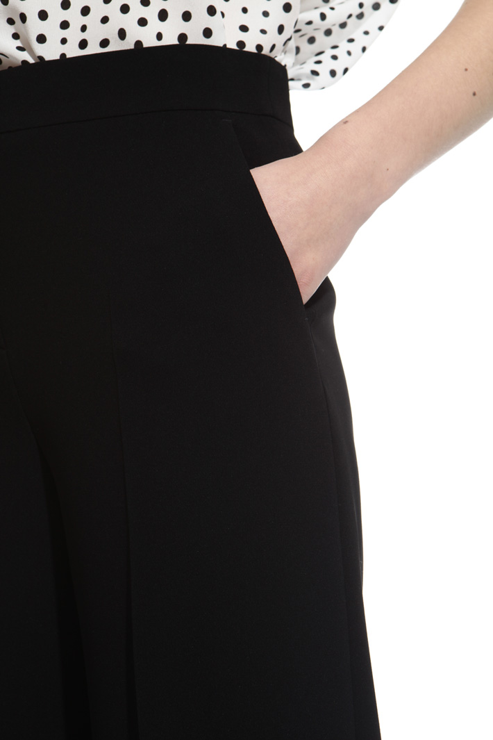 Cropped cady trousers Intrend Cropped cady trousers Intrend