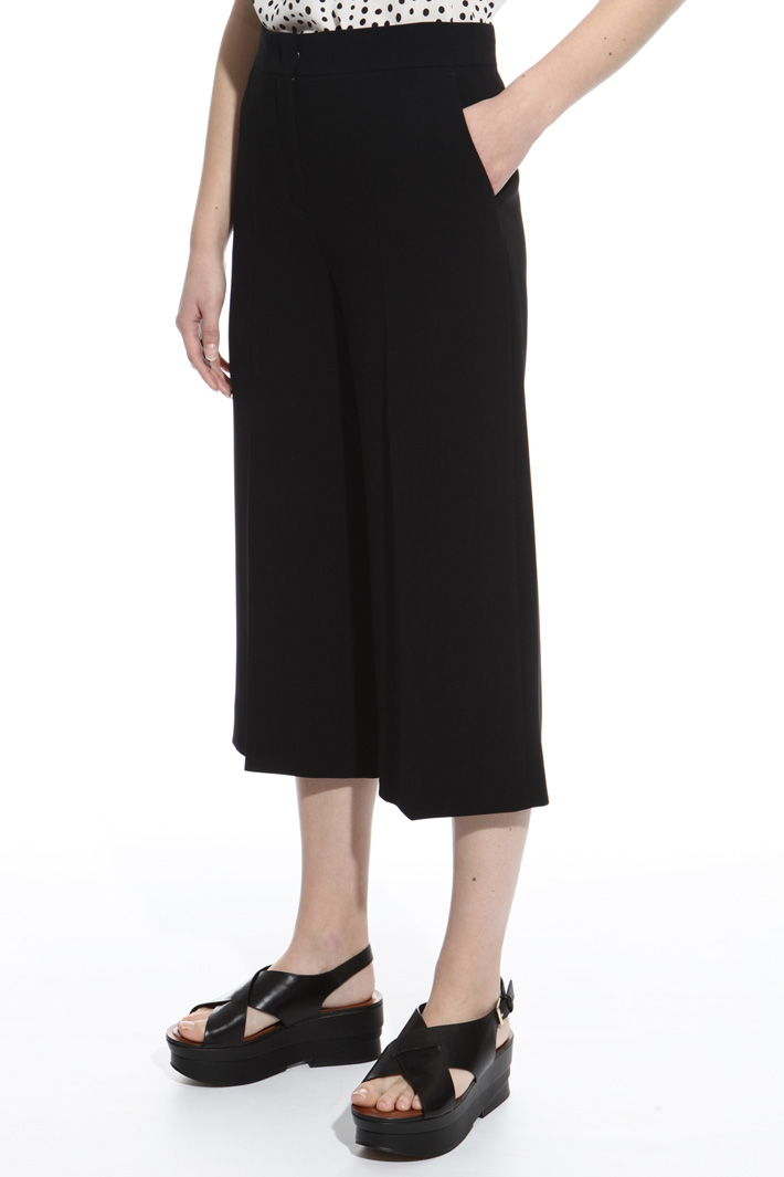 Cropped cady trousers Intrend Cropped cady trousers Intrend