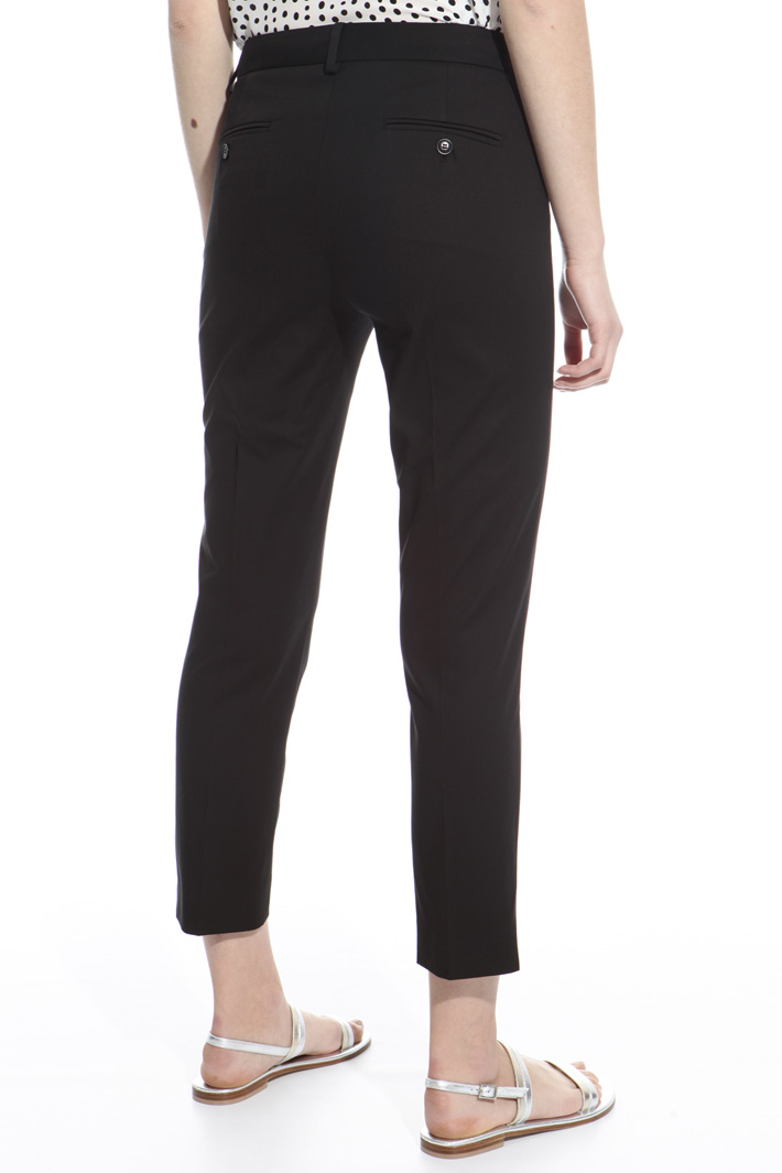 Capri trousers in cotton Intrend Capri trousers in cotton Intrend