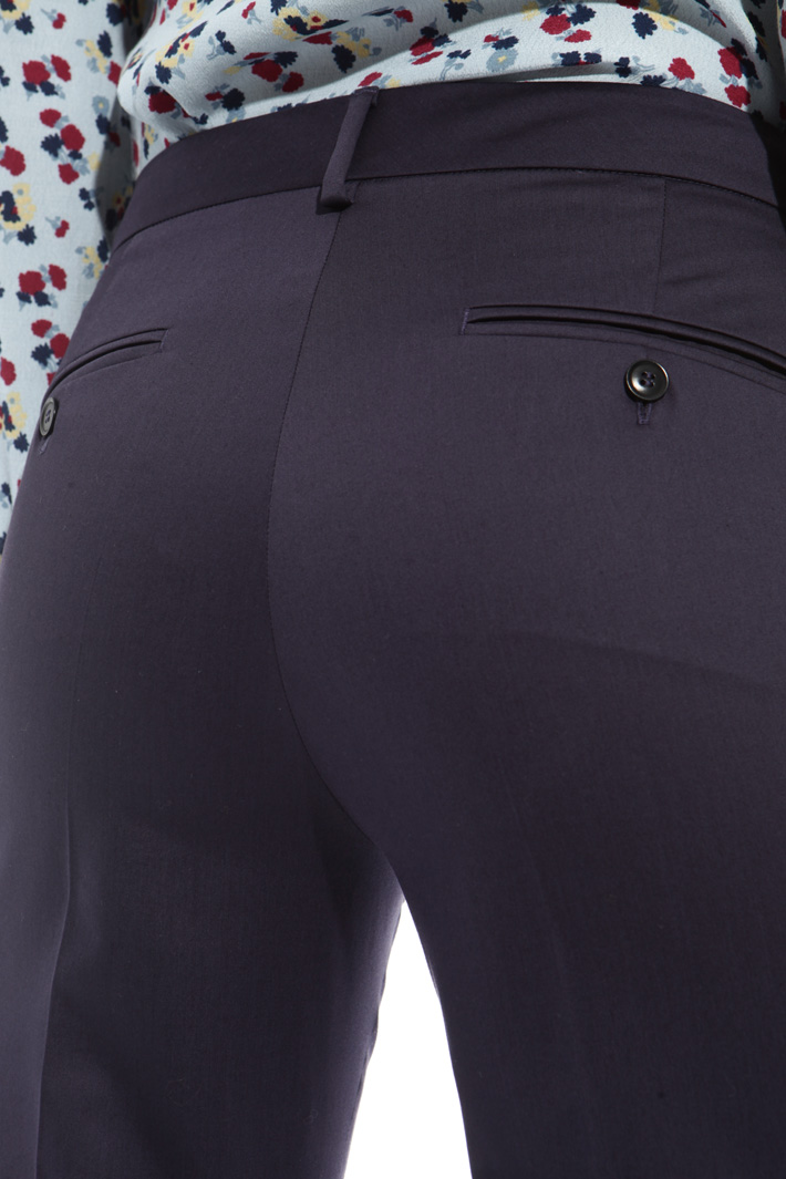 Capri trousers in cotton Intrend Capri trousers in cotton Intrend