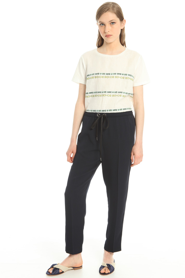 Drawstring trousers Intrend Drawstring trousers Intrend