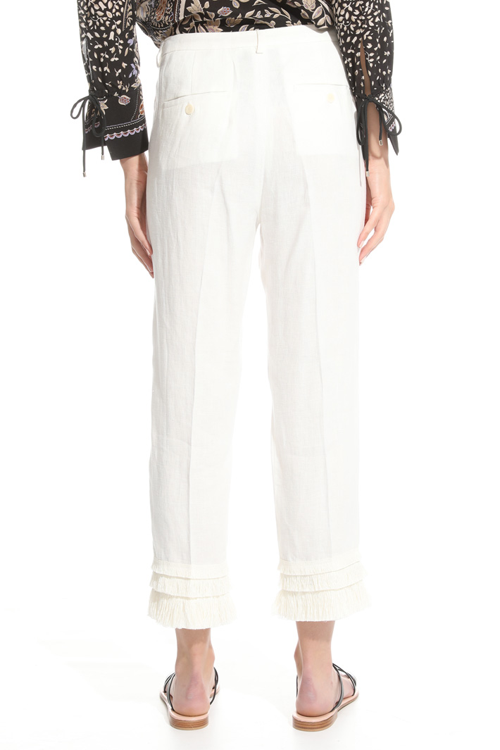 Fringed hem trousers Intrend Fringed hem trousers Intrend
