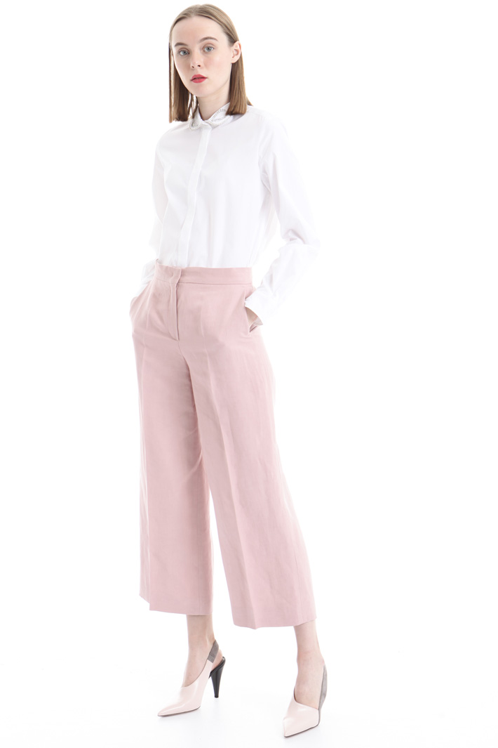 Silk and linen trousers Intrend Silk and linen trousers Intrend