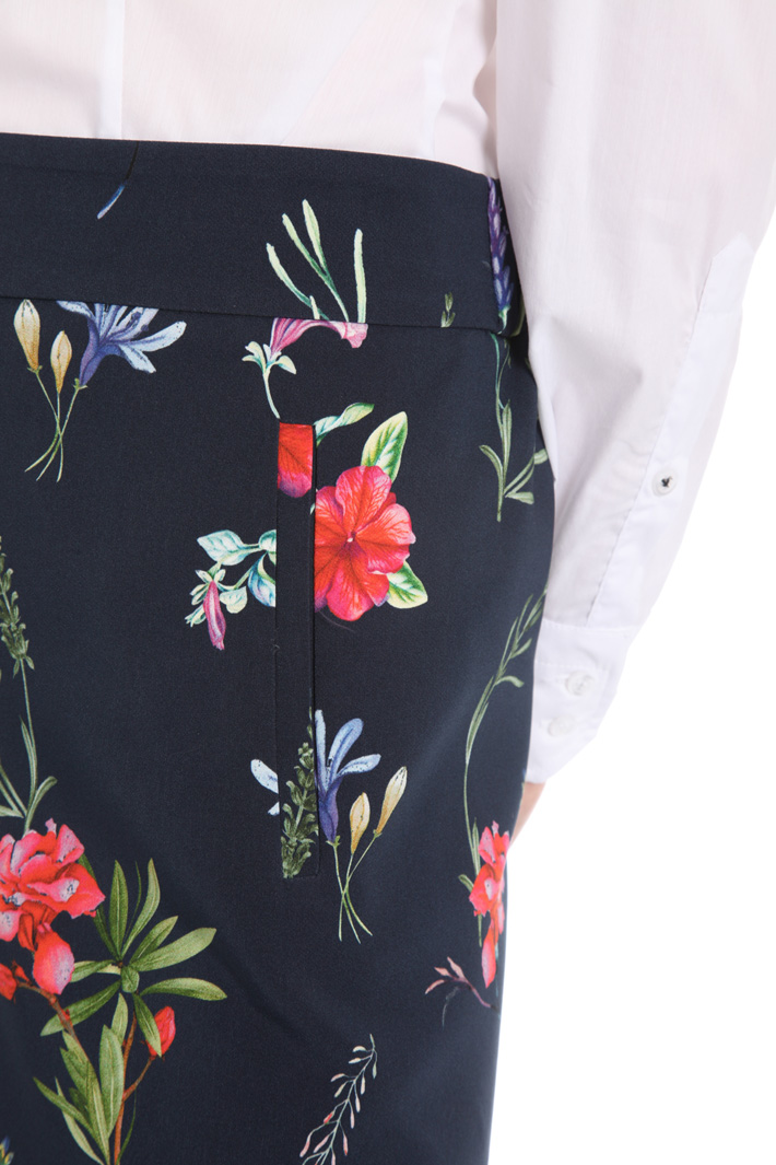 Fancy print trousers Intrend Fancy print trousers Intrend