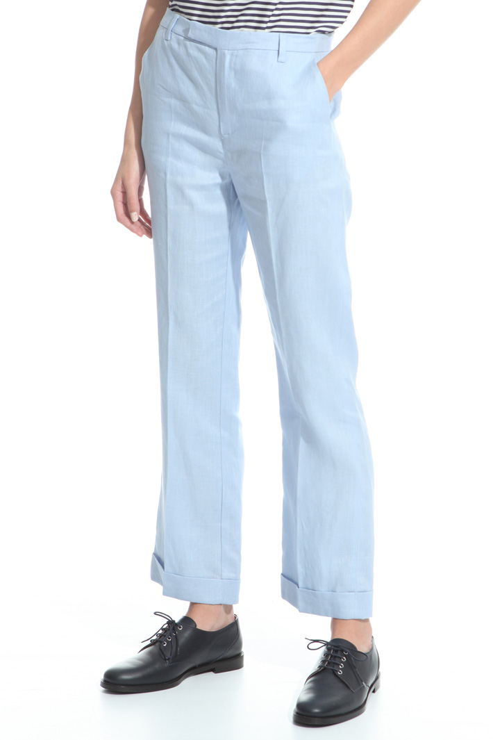 Pantalone in puro lino Intrend Pantalone in puro lino Intrend