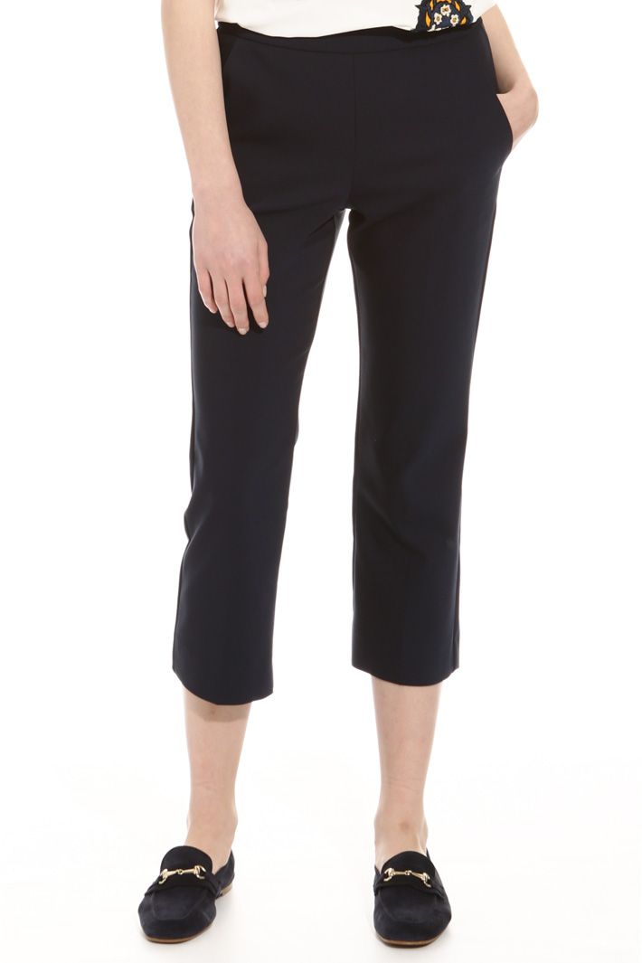 Cropped cigarette trousers Intrend Cropped cigarette trousers Intrend
