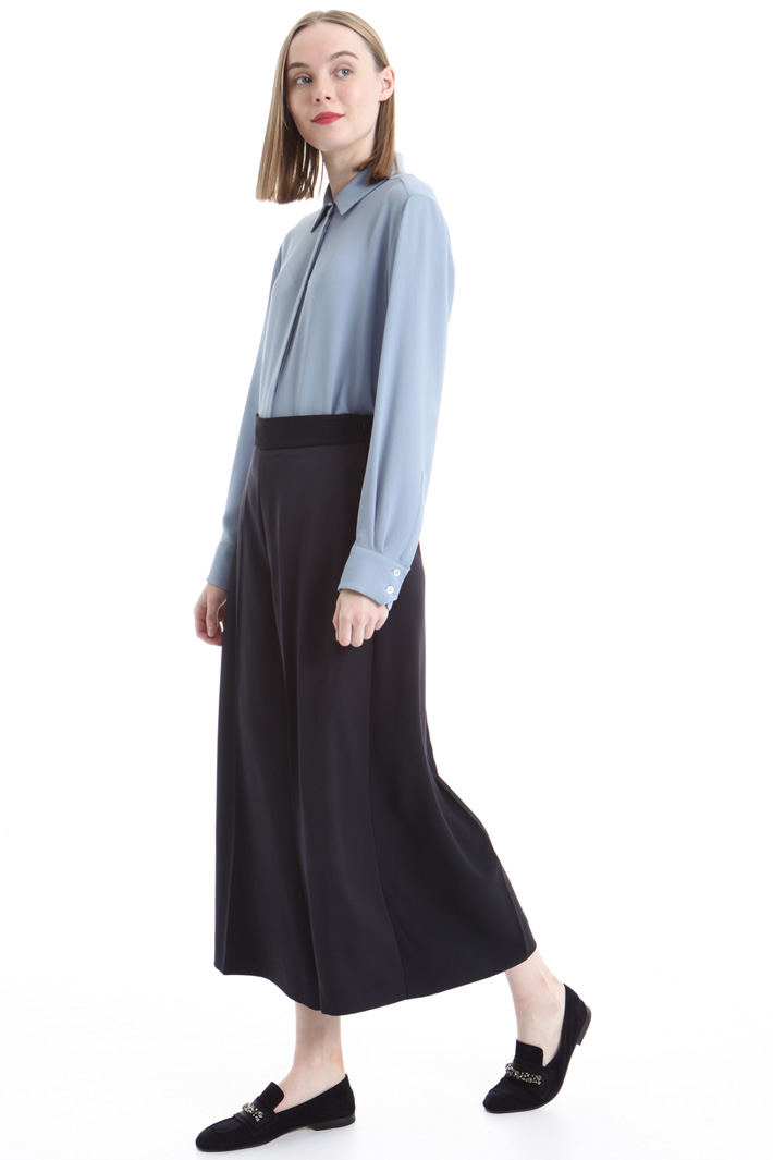 Wide cropped trousers Intrend Wide cropped trousers Intrend
