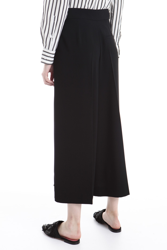 Wide cropped trousers Intrend Wide cropped trousers Intrend