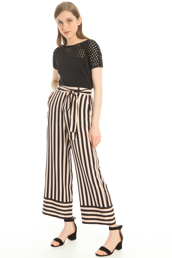 Crepe envers satin trousers Intrend Crepe envers satin trousers Intrend