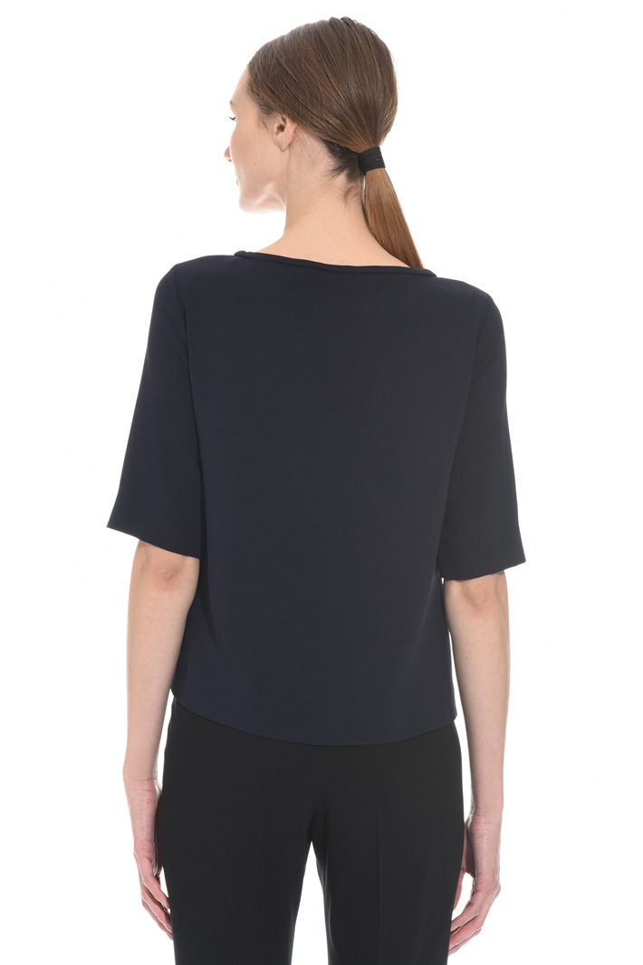 Boxy envers satin top Intrend Boxy envers satin top Intrend