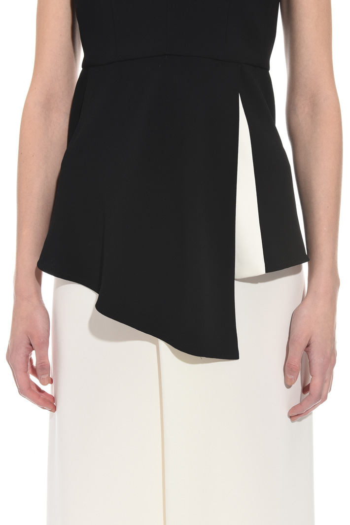 Fitted enver satin top Intrend Fitted enver satin top Intrend