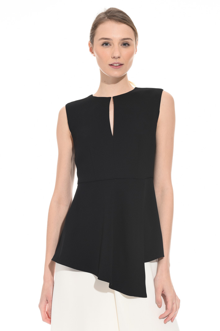 Fitted enver satin top Intrend Fitted enver satin top Intrend