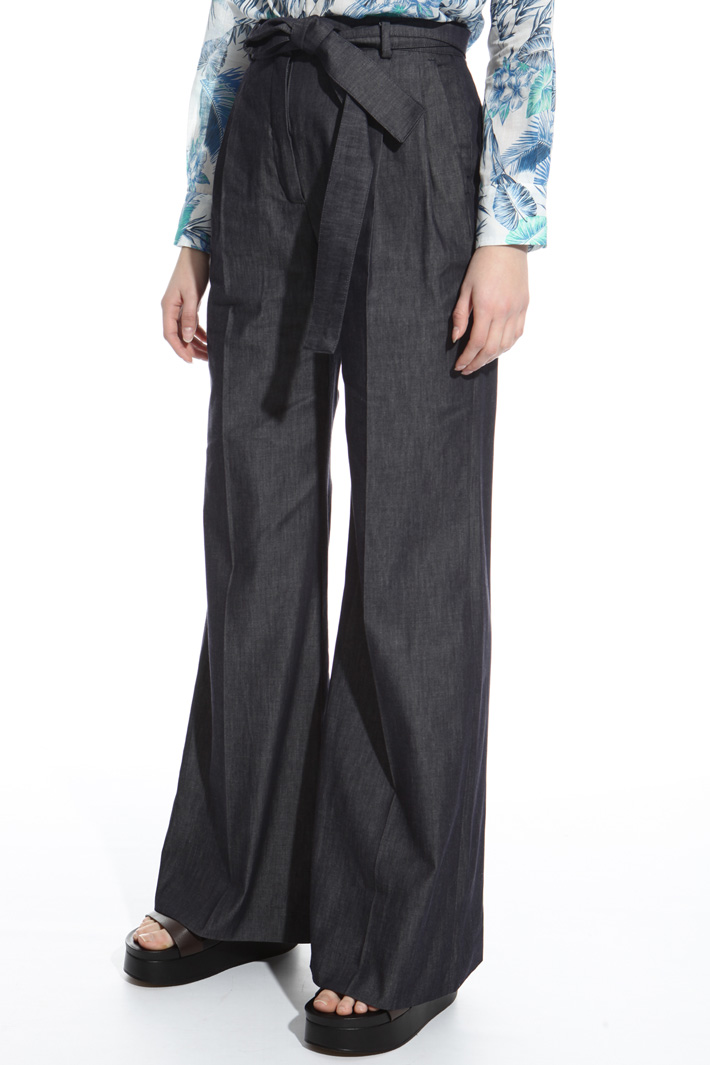Belted trousers Intrend Belted trousers Intrend
