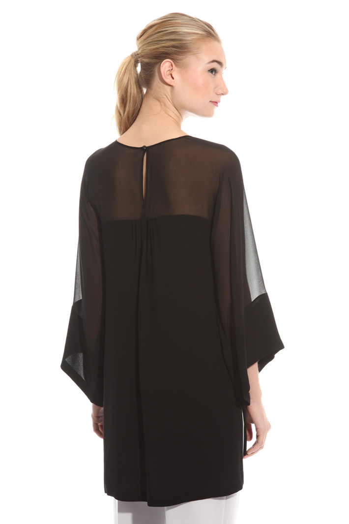 Casacca in georgette doppia Intrend Casacca in georgette doppia Intrend