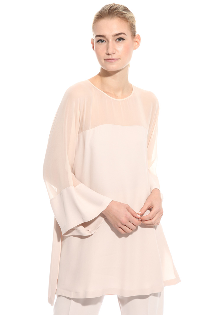 Casacca in georgette doppia Intrend Casacca in georgette doppia Intrend