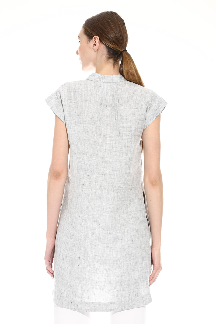 Slub linen tunic Intrend Slub linen tunic Intrend