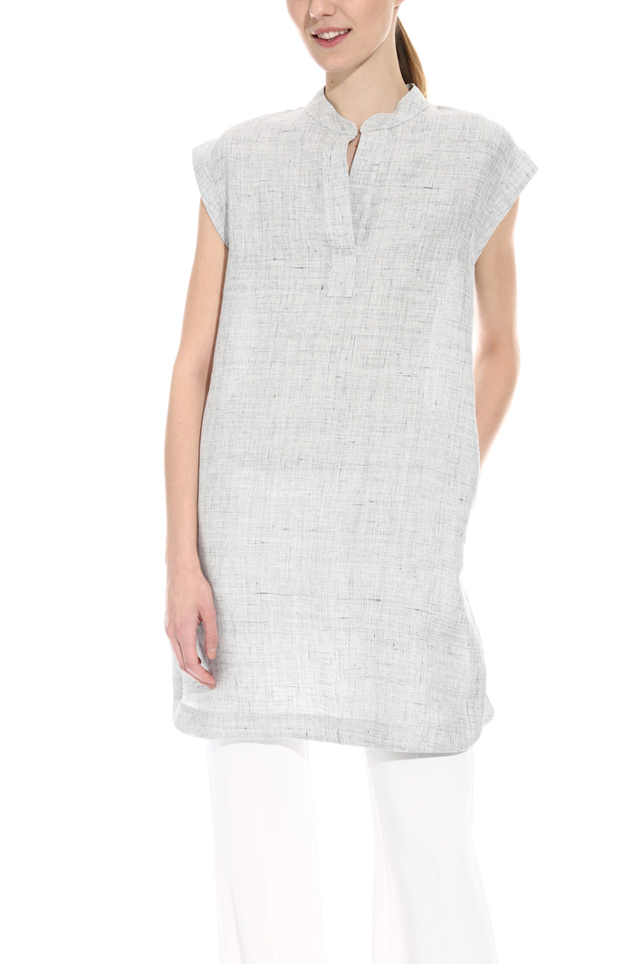 Slub linen tunic Intrend Slub linen tunic Intrend