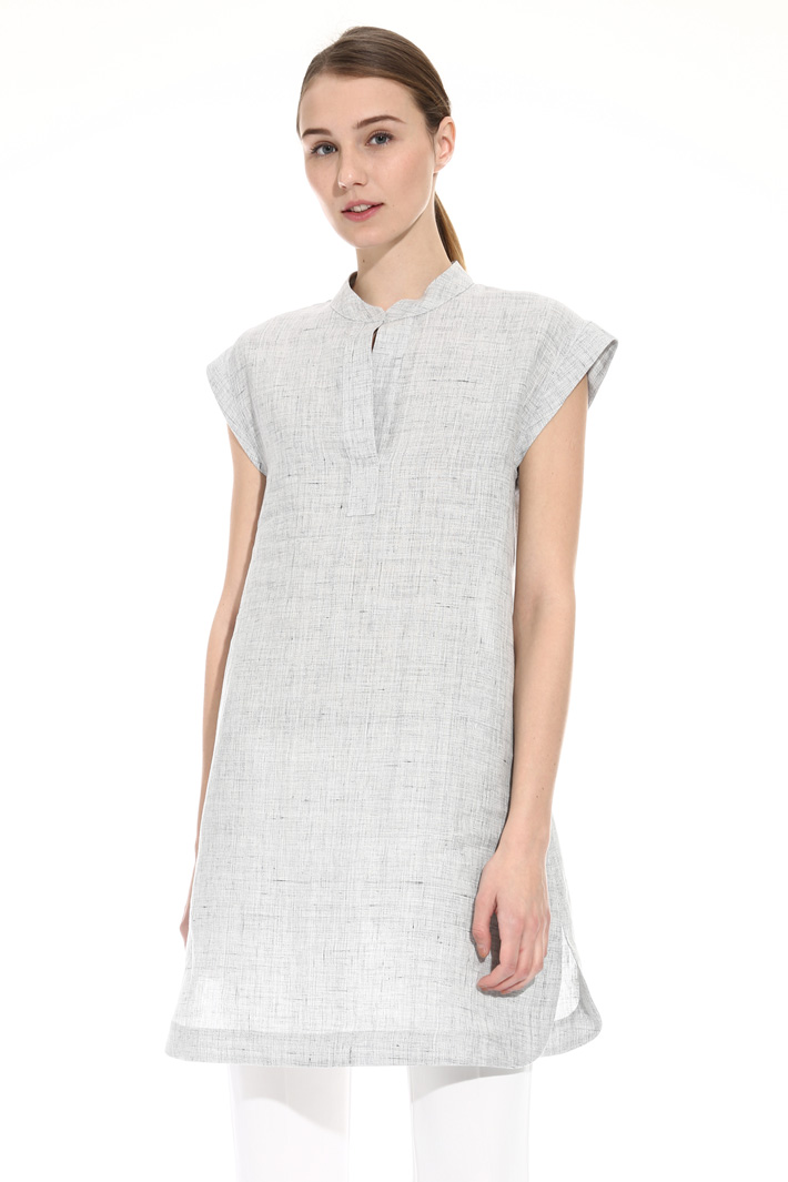 Slub linen tunic Intrend Slub linen tunic Intrend