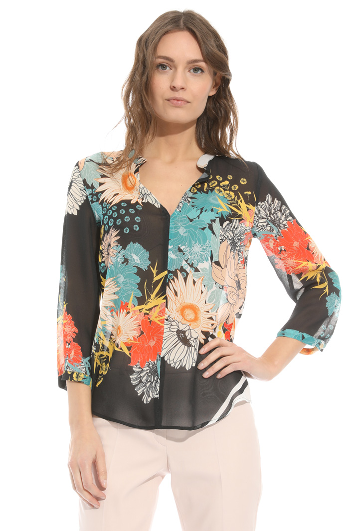 Viscose crepe blouse Intrend Viscose crepe blouse Intrend