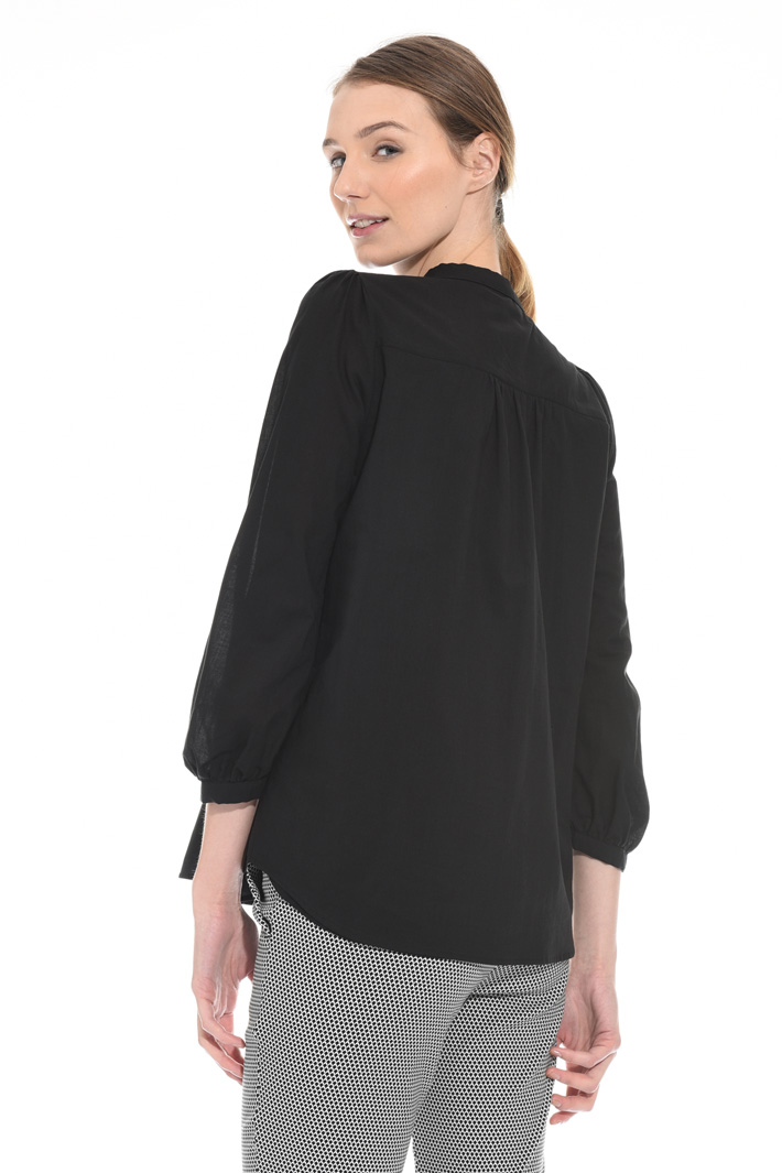 Cotton canvas blouse Intrend Cotton canvas blouse Intrend
