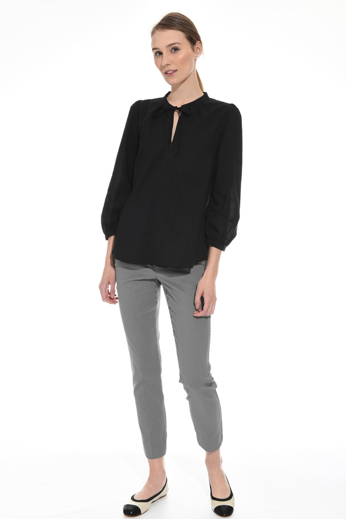 Cotton canvas blouse Intrend Cotton canvas blouse Intrend