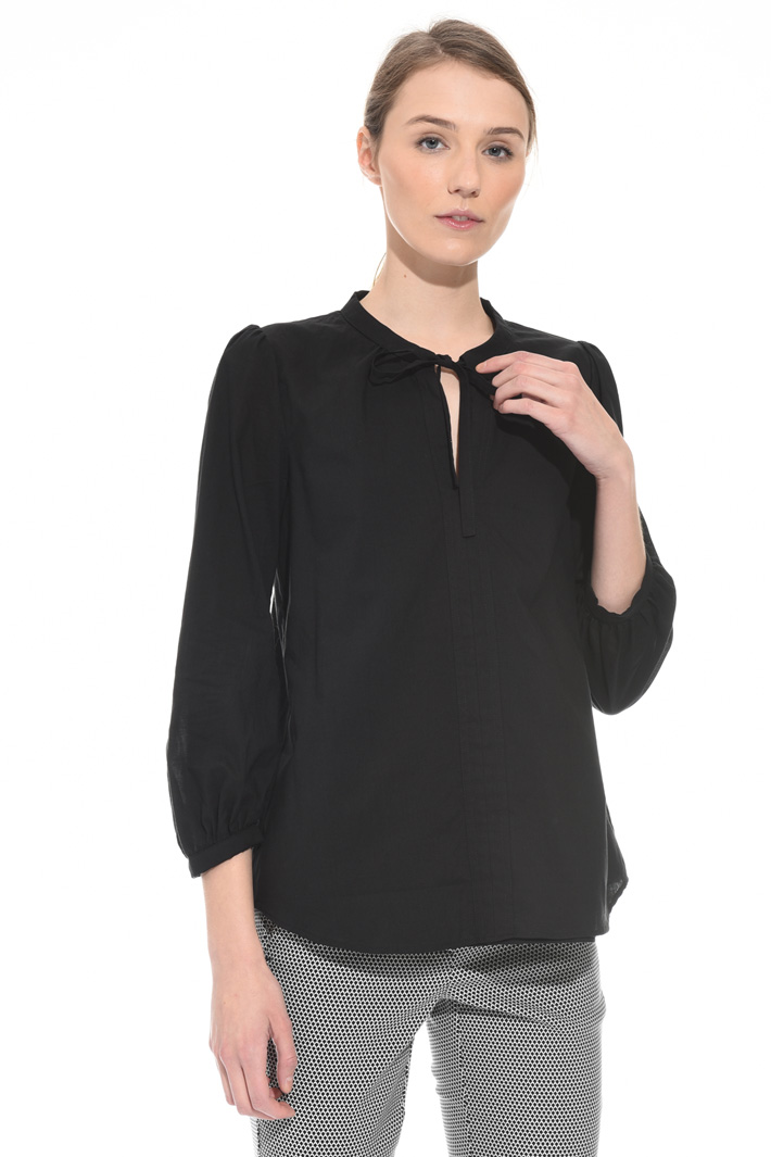 Cotton canvas blouse Intrend Cotton canvas blouse Intrend