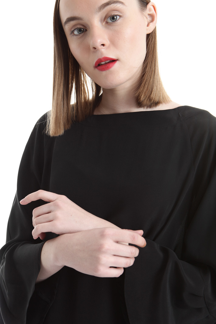 Washed silk blouse Intrend Washed silk blouse Intrend