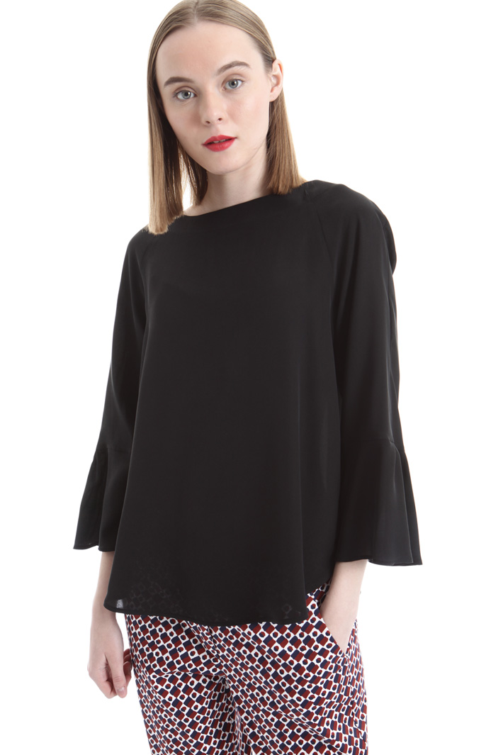 Washed silk blouse Intrend Washed silk blouse Intrend