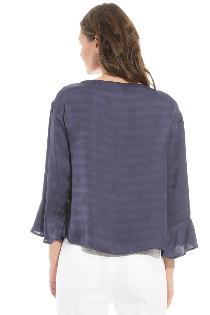 Viscose satin blouse Intrend Viscose satin blouse Intrend