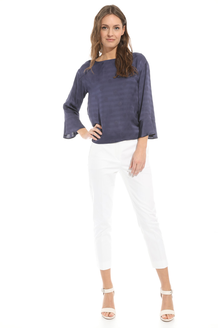 Viscose satin blouse Intrend Viscose satin blouse Intrend