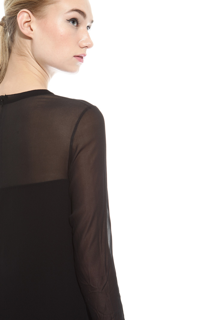 Abito in cady con maxi spacchi Intrend Abito in cady con maxi spacchi Intrend