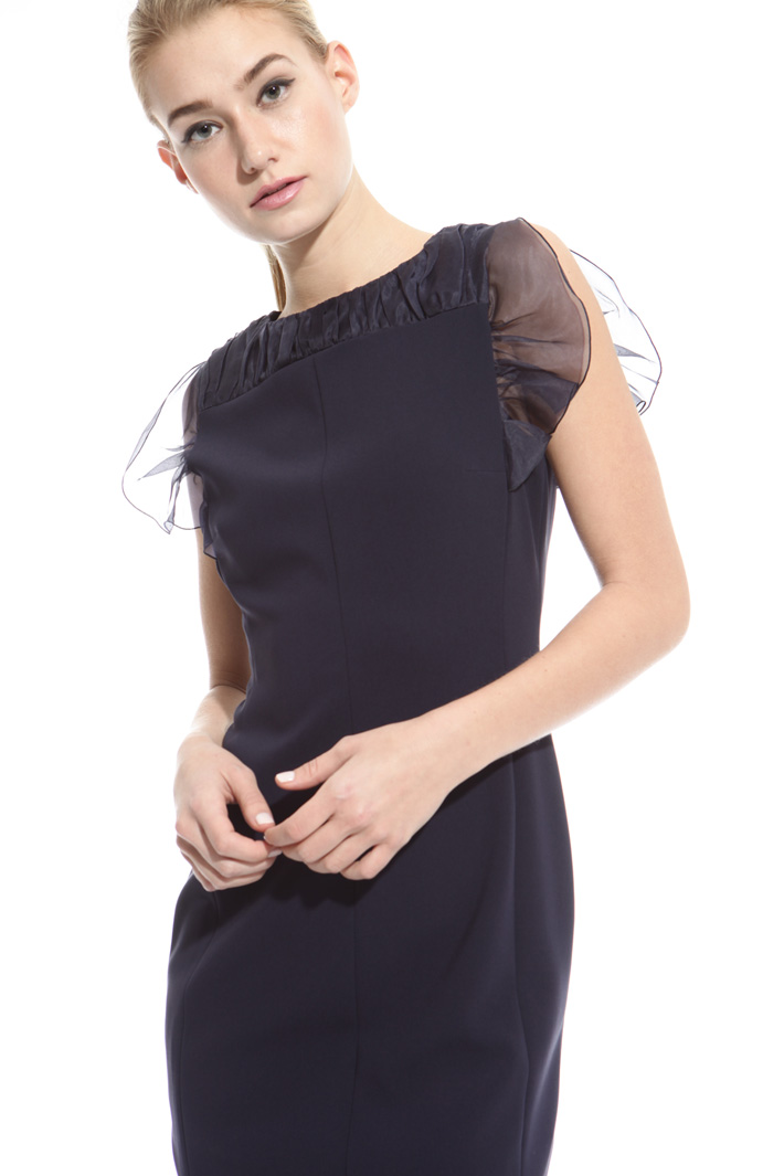 Abito con ruches in organza Intrend Abito con ruches in organza Intrend