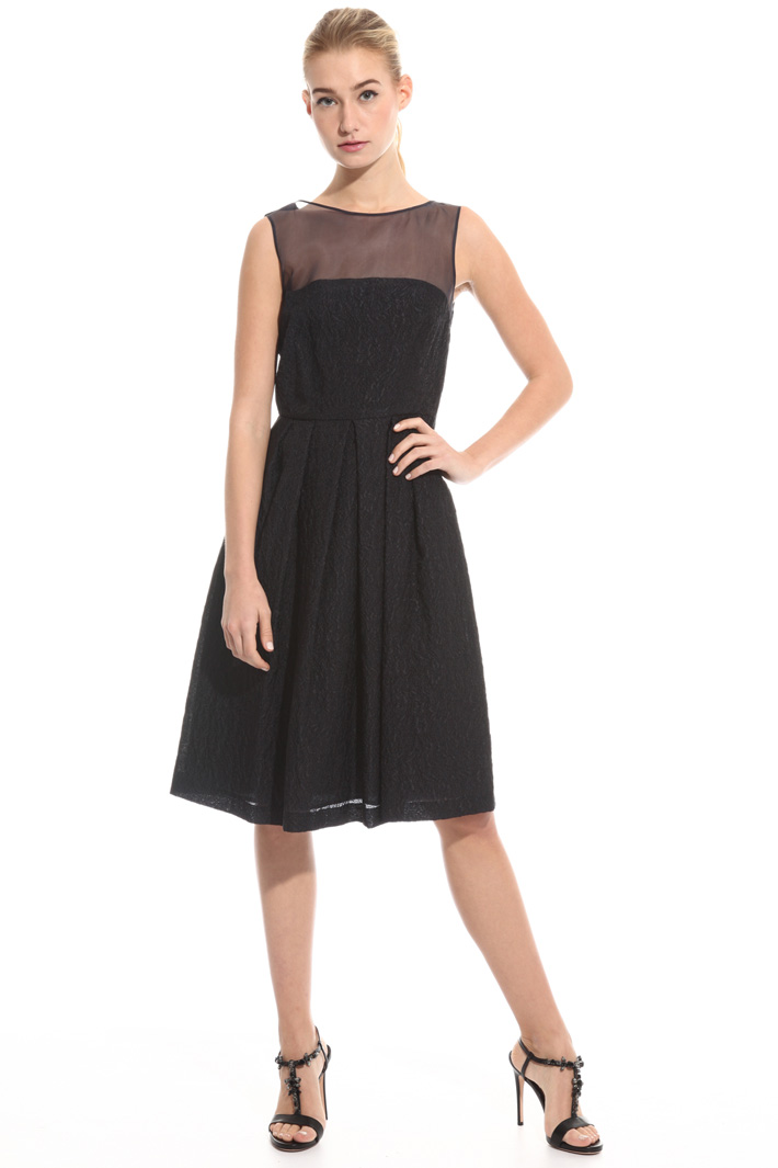 Organza yoke dress Intrend Organza yoke dress Intrend