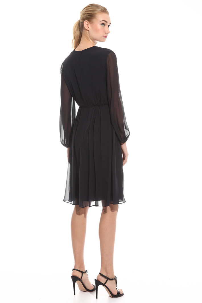Abito fluido in georgette Intrend Abito fluido in georgette Intrend