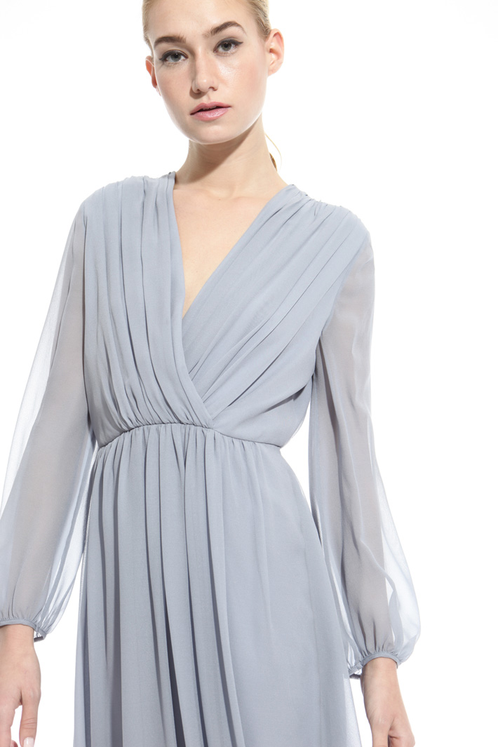 Abito fluido in georgette Intrend Abito fluido in georgette Intrend