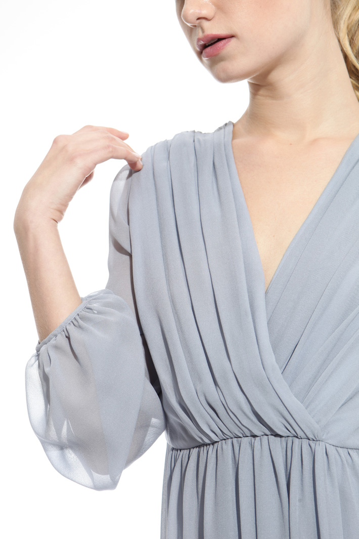 Abito fluido in georgette Intrend Abito fluido in georgette Intrend
