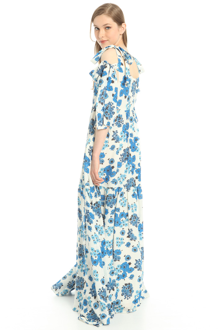 Printed voilé dress Intrend Printed voilé dress Intrend