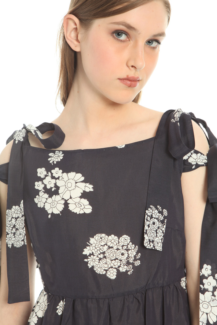 Printed voilé dress Intrend Printed voilé dress Intrend