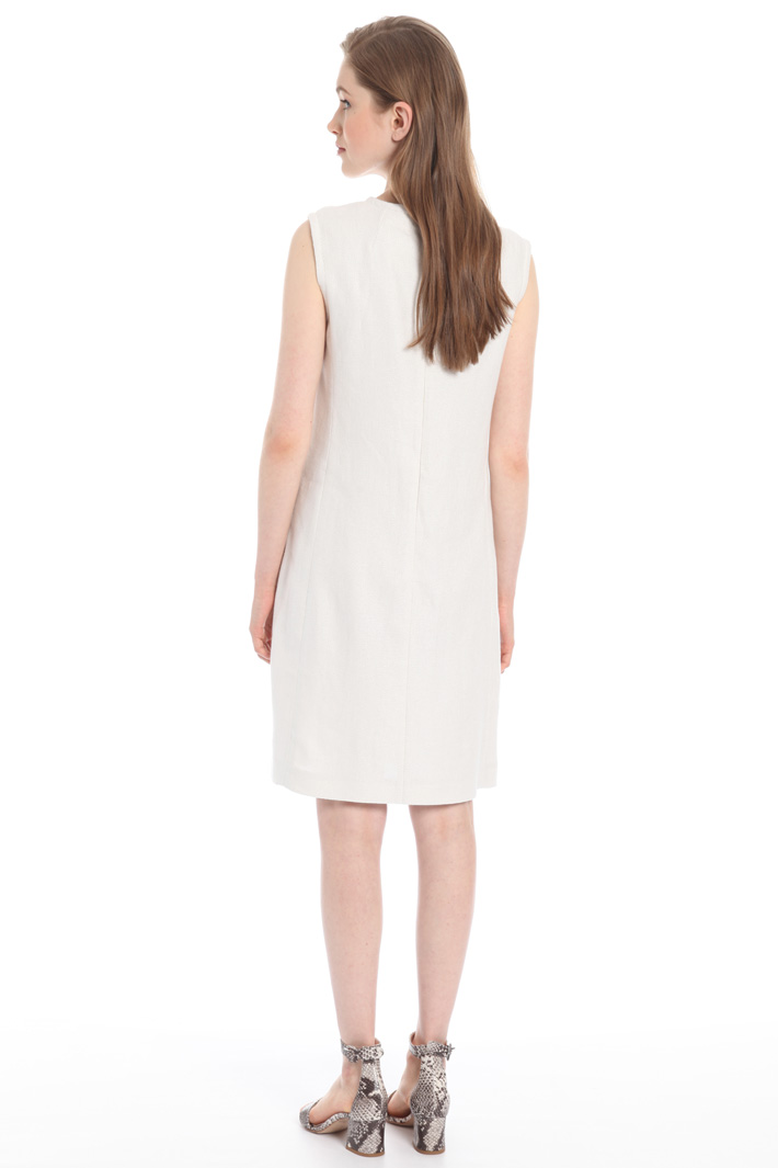 Cotton and linen dress Intrend Cotton and linen dress Intrend